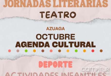 Azuaga presenta su Agenda Cultural de Octubre con numerosas actividades